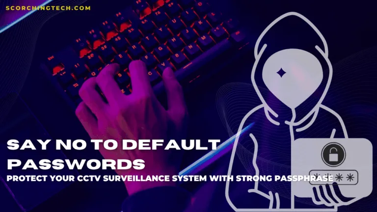 Secure CCTV Surveillance Systems with strong passphrase a step towards safeguarding cctv systems